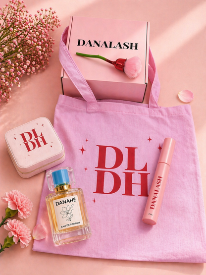 S.Pestañas + Perfume Danahe + Pack Dia de la Madre con Tote Bag
